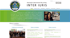 Desktop Screenshot of interiuris.org